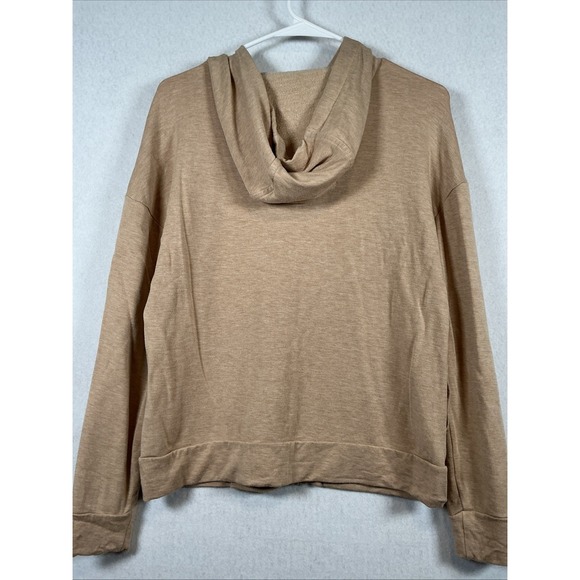 Soma WKND Tan Zip Up Hoodie Sweatshirt Heathered XS 570311115 - Picture 5 of 7